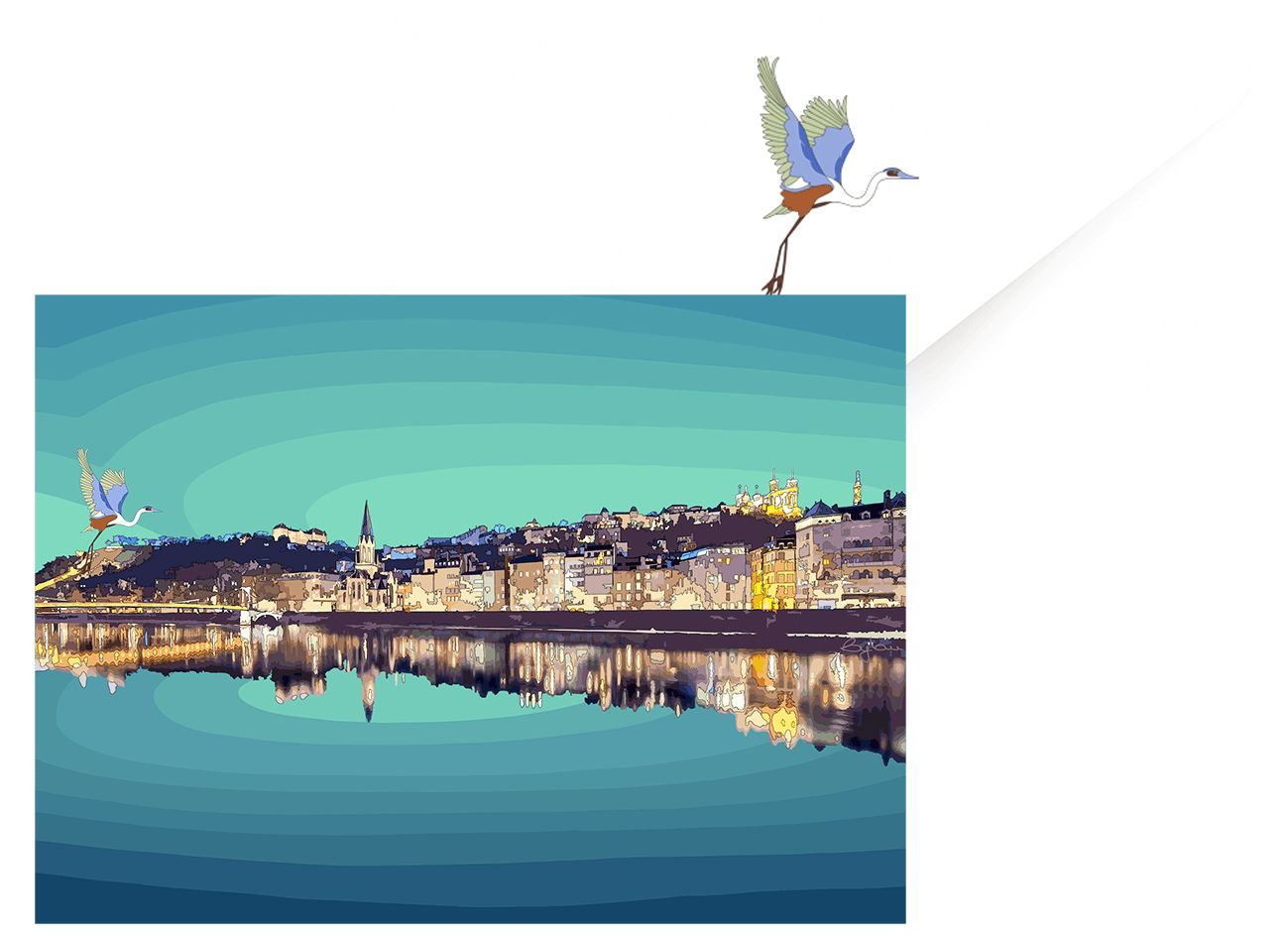 ILLU CARTE Quai de Saone By Lau RECTO ok copie