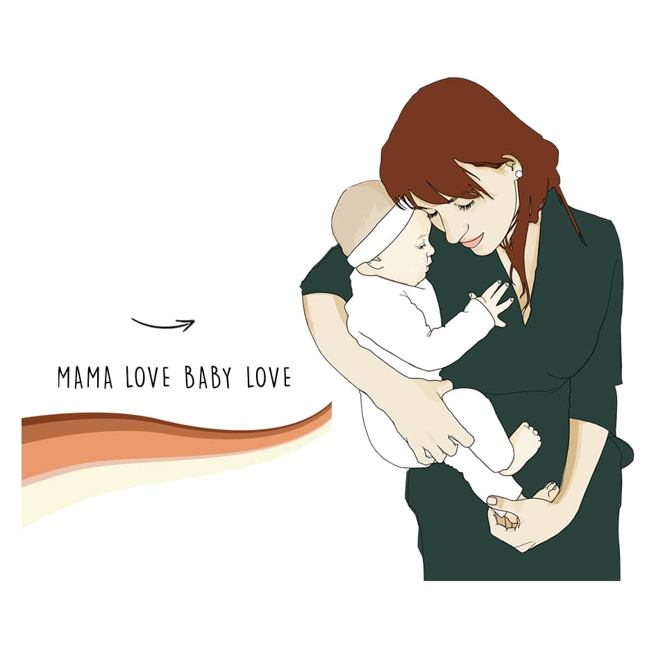 PORTRAIT Personnalisation Mama Love 8 copie